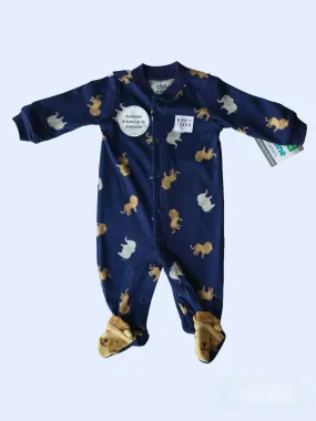 Lion Footed Baby Romper