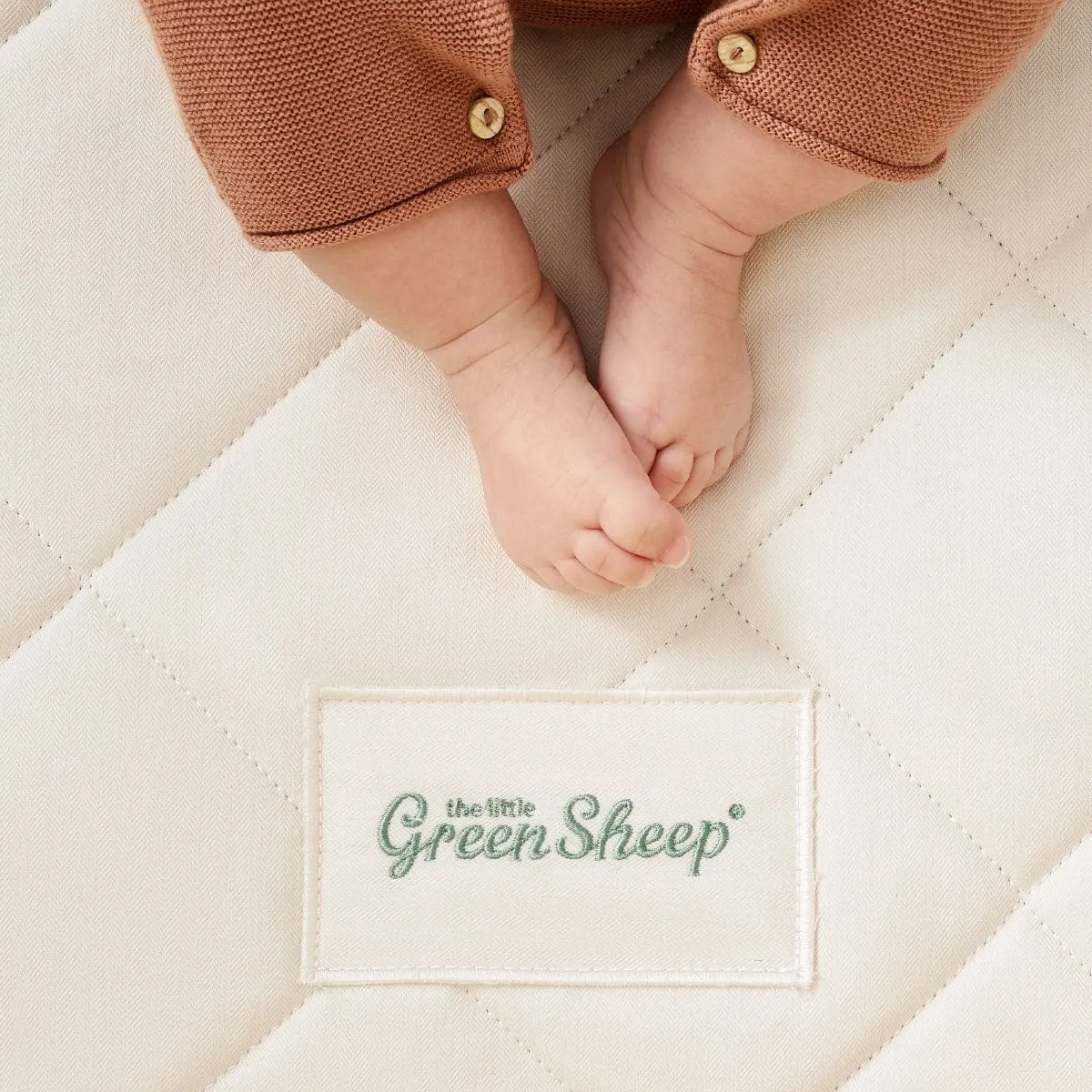 Little Green Sheep Natural Crib Mattress to fit Tutti Cozee Crib