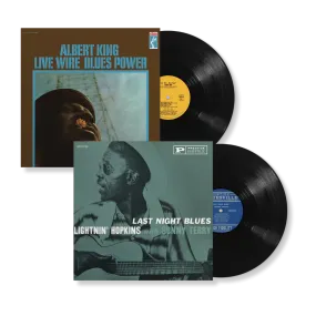 Live Wire / Blues Power   Last Night Blues (Bluesville Series) LP Bundle