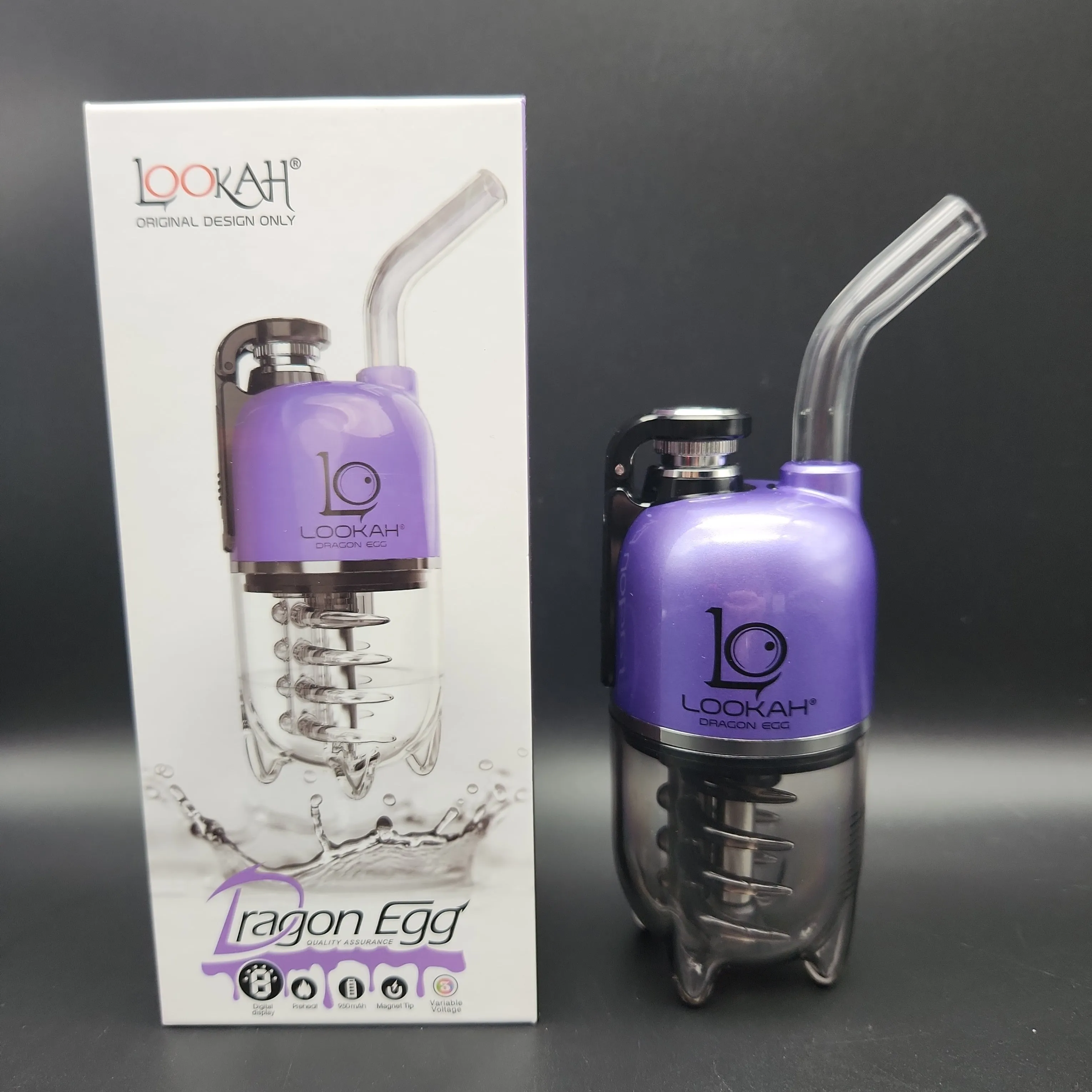 Lookah Dragon Egg eRig Bubbler | 950mAh