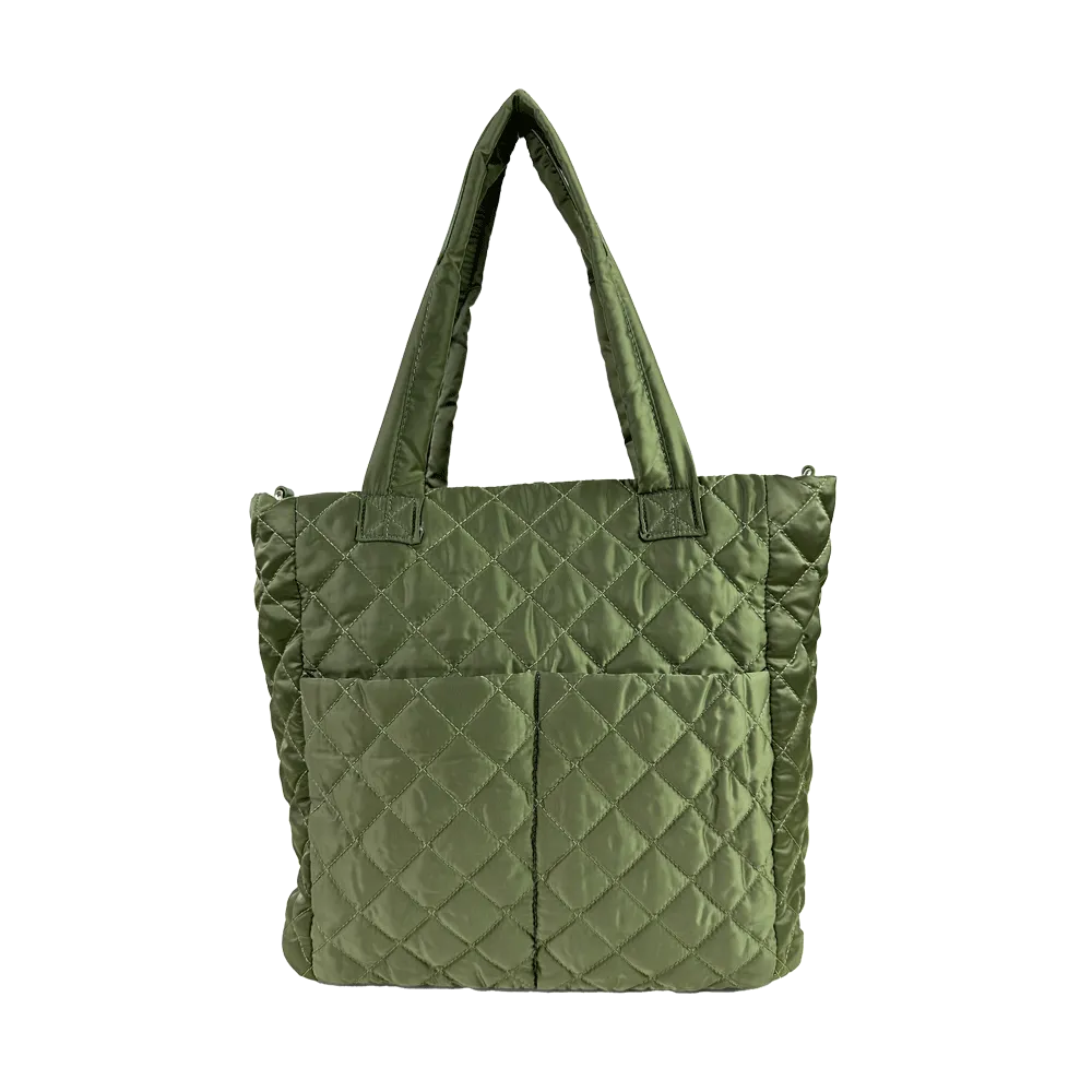 Mabel Lightweight Quilted Nylon Tote