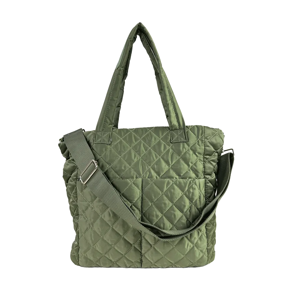 Mabel Lightweight Quilted Nylon Tote