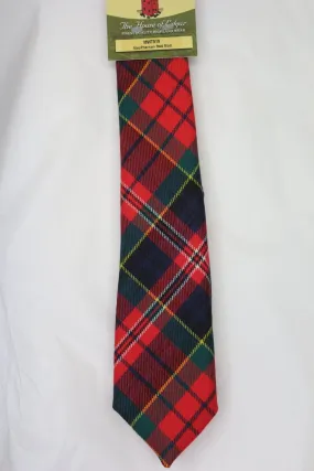 MacPherson Modern Red Tartan Tie