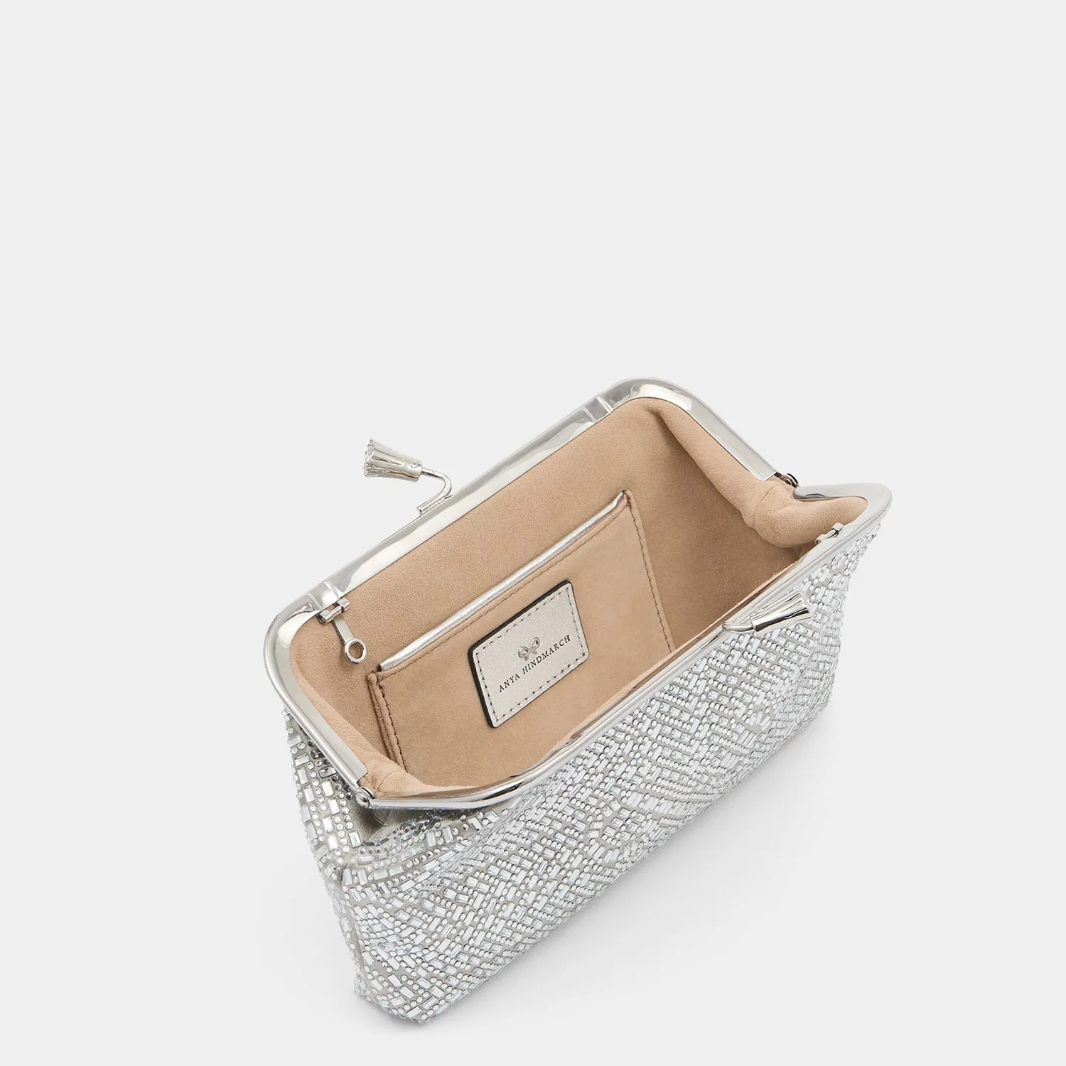 Maud Neeson Crystal Tassel Clutch