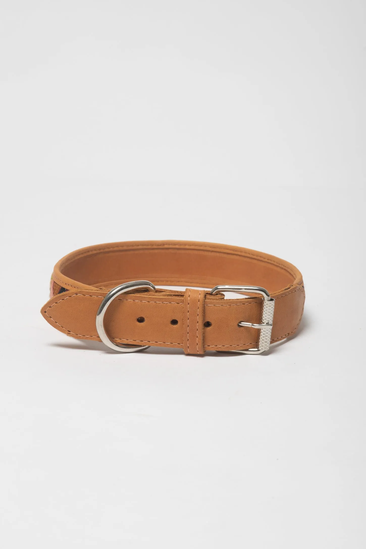 Maya Handmade Leather Dog Collar