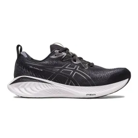 Men's Asics GEL-Cumulus 25, Black/Carrier Grey, 12.5 2E Wide