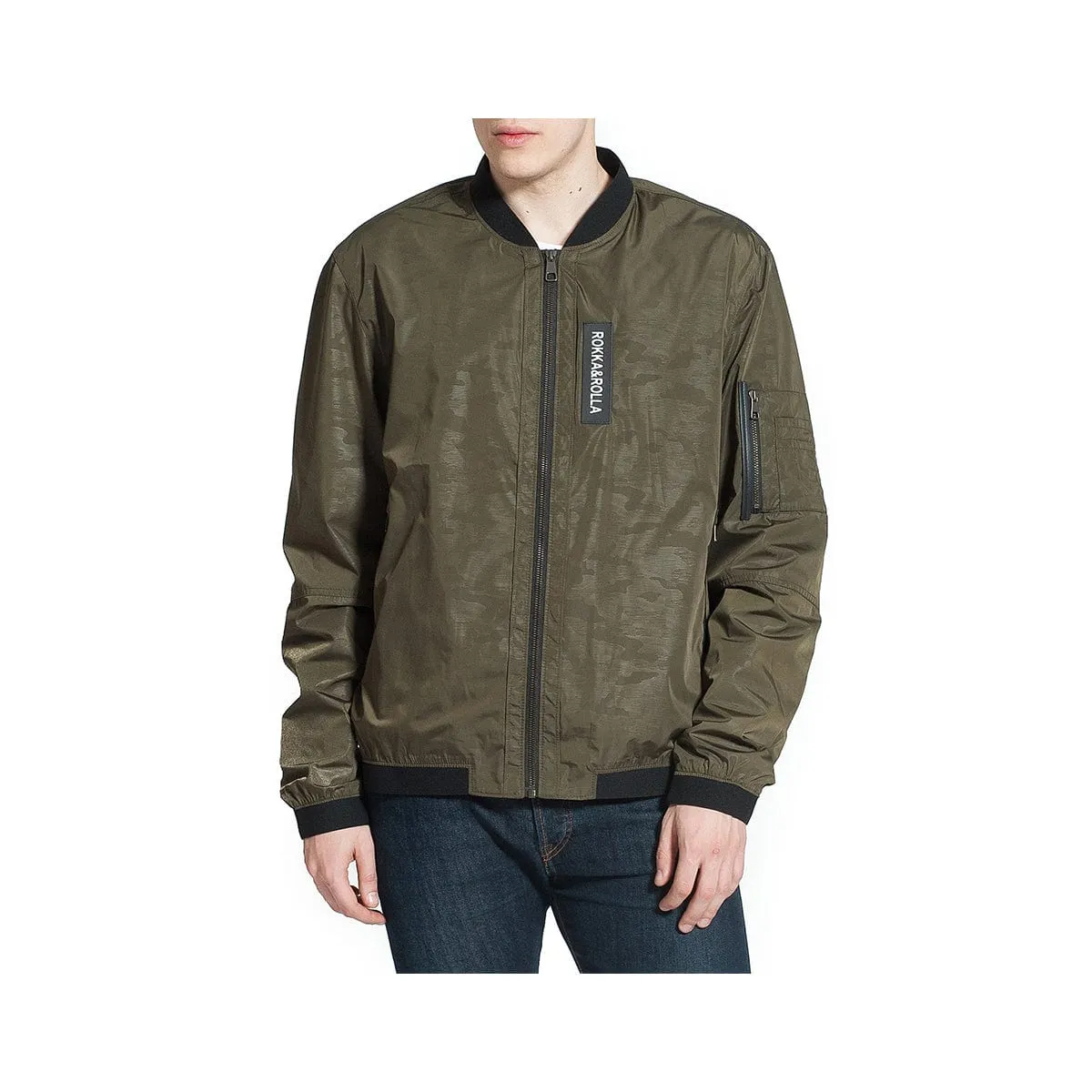 Men's Lightweight Bomber Flight Jacket