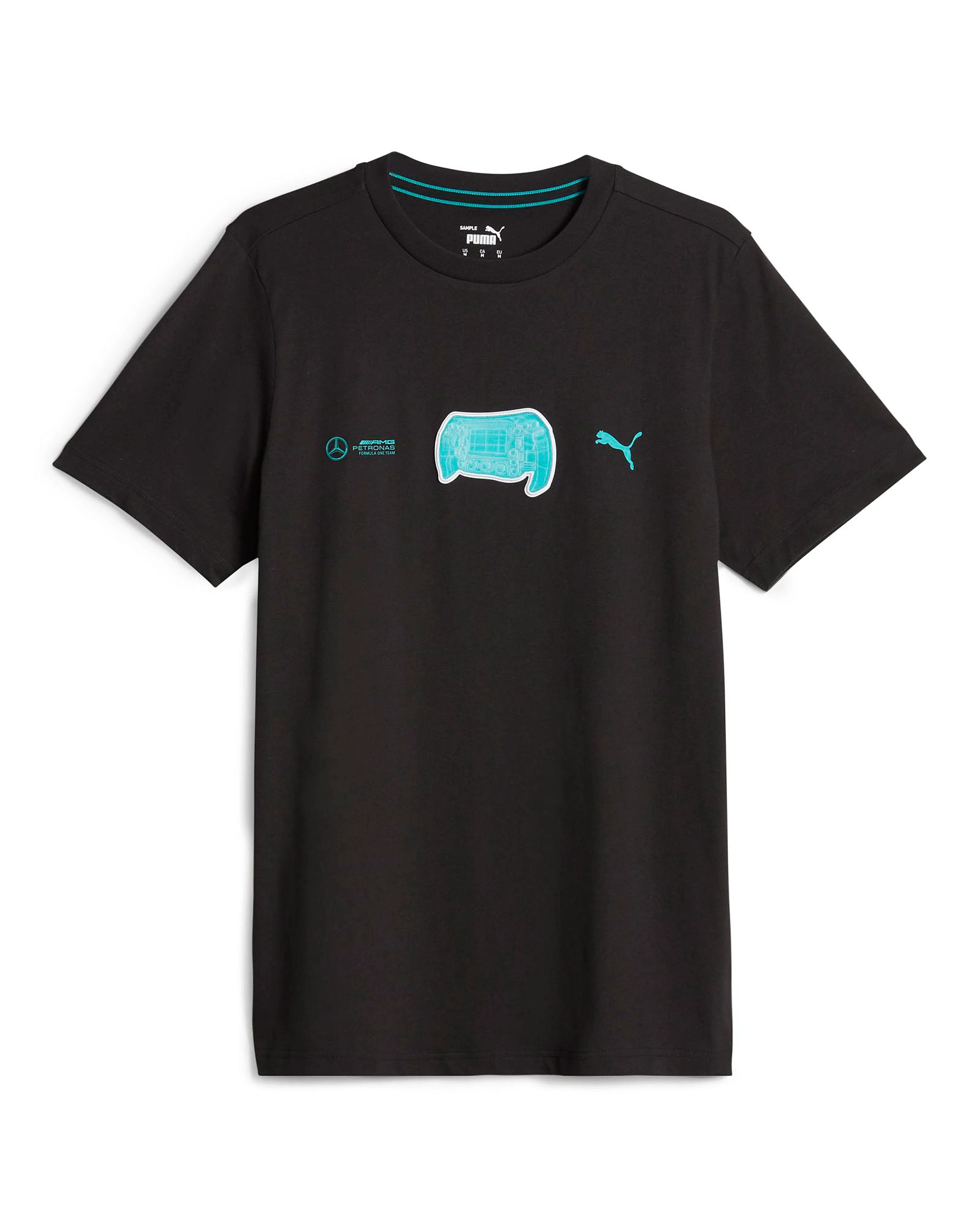 Mens Puma Graphic Tee Black