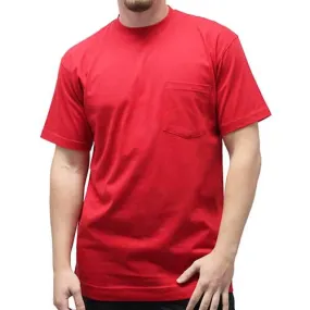 Men's Short Sleeve Pocket Crew Neck Tee - 1100 Big and Tall