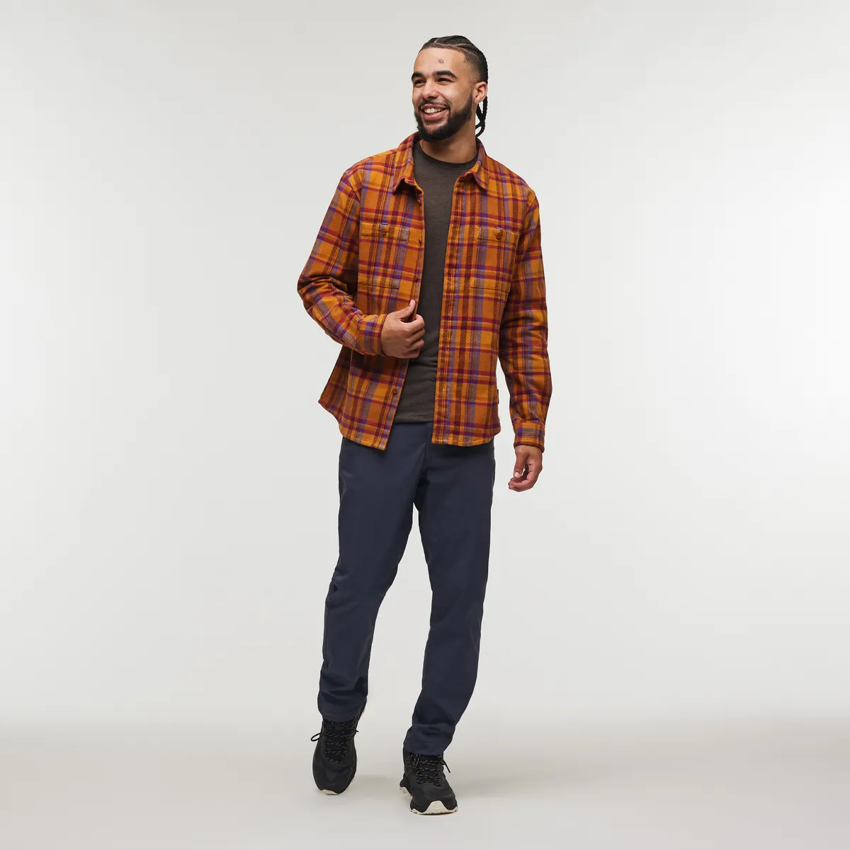 Mero Organic Flannel Shirt - Men's