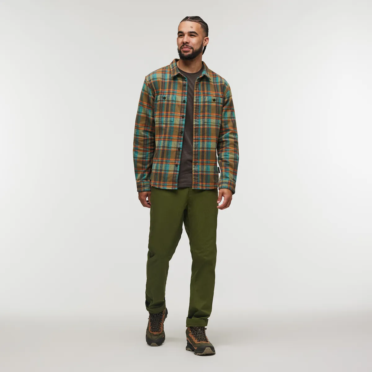 Mero Organic Flannel Shirt - Men's