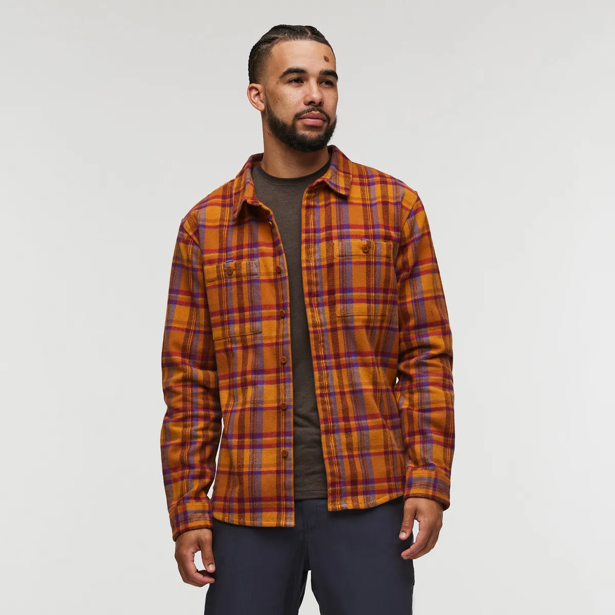 Mero Organic Flannel Shirt - Men's