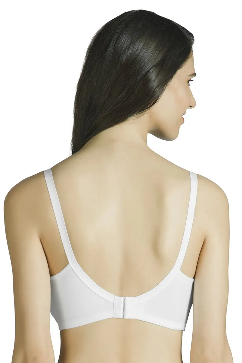 Minimiser Non-Padded Non-Wired Bra - White