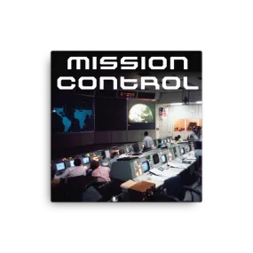 Mission Control 16x16" Stretched Canvas Print