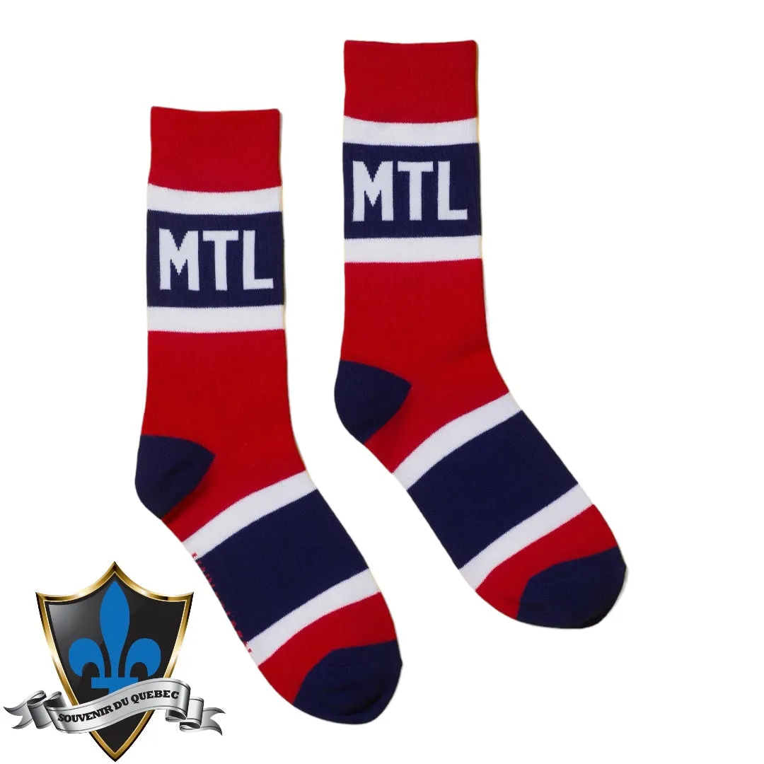 MONTREAL CITY STRIPES SOCKS