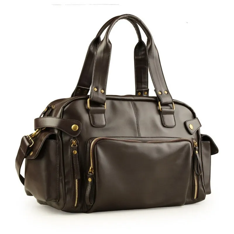 Myna Leather Briefcase