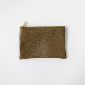 Olive Cypress Small Zip Pouch