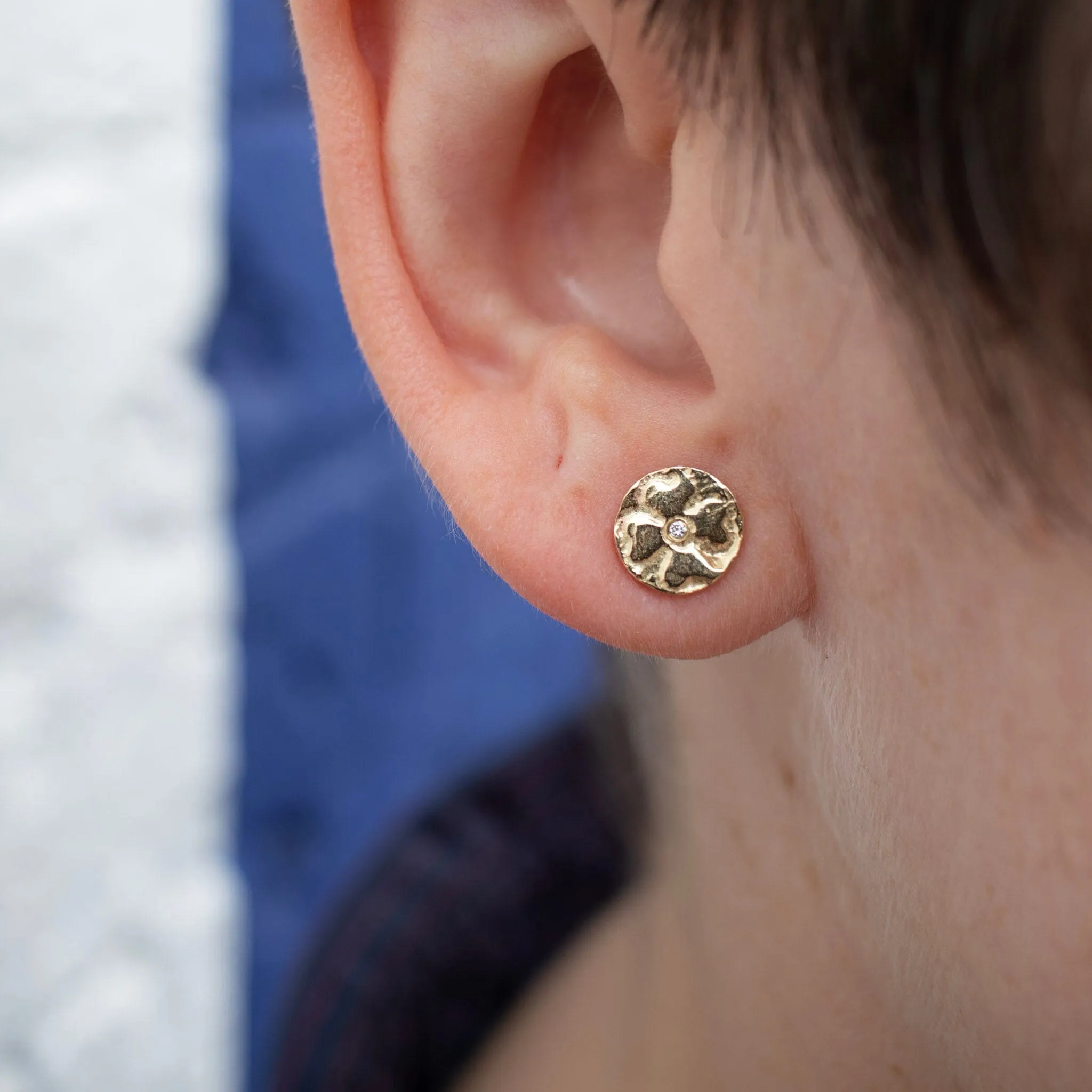 Orchid Stud Earrings