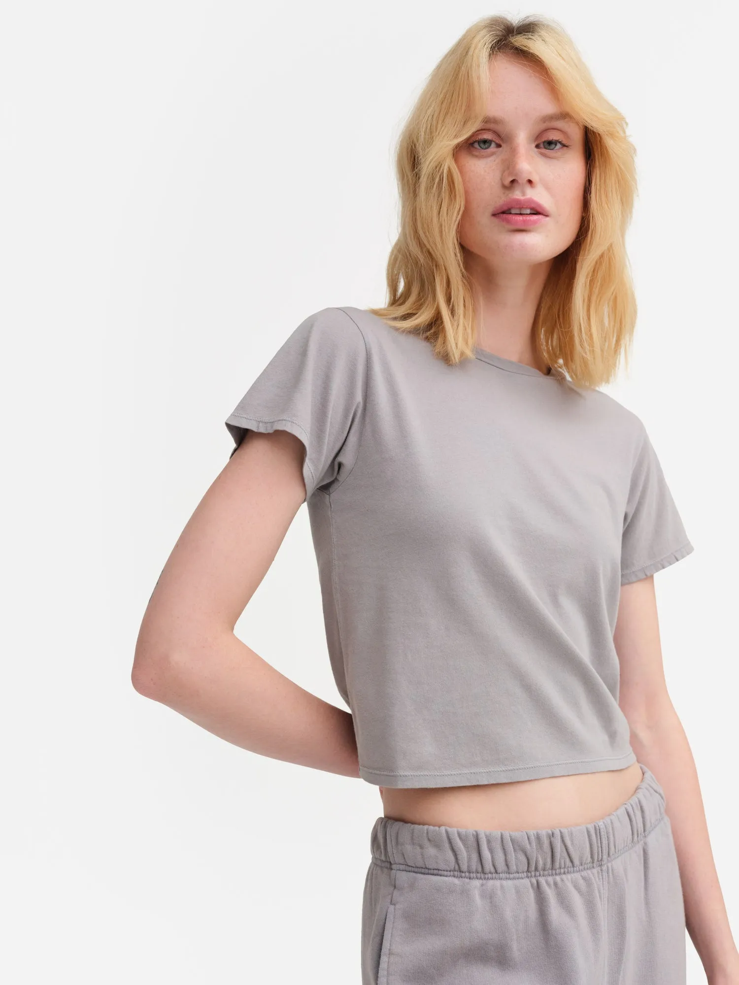 Organic Cotton Shrunken Tee