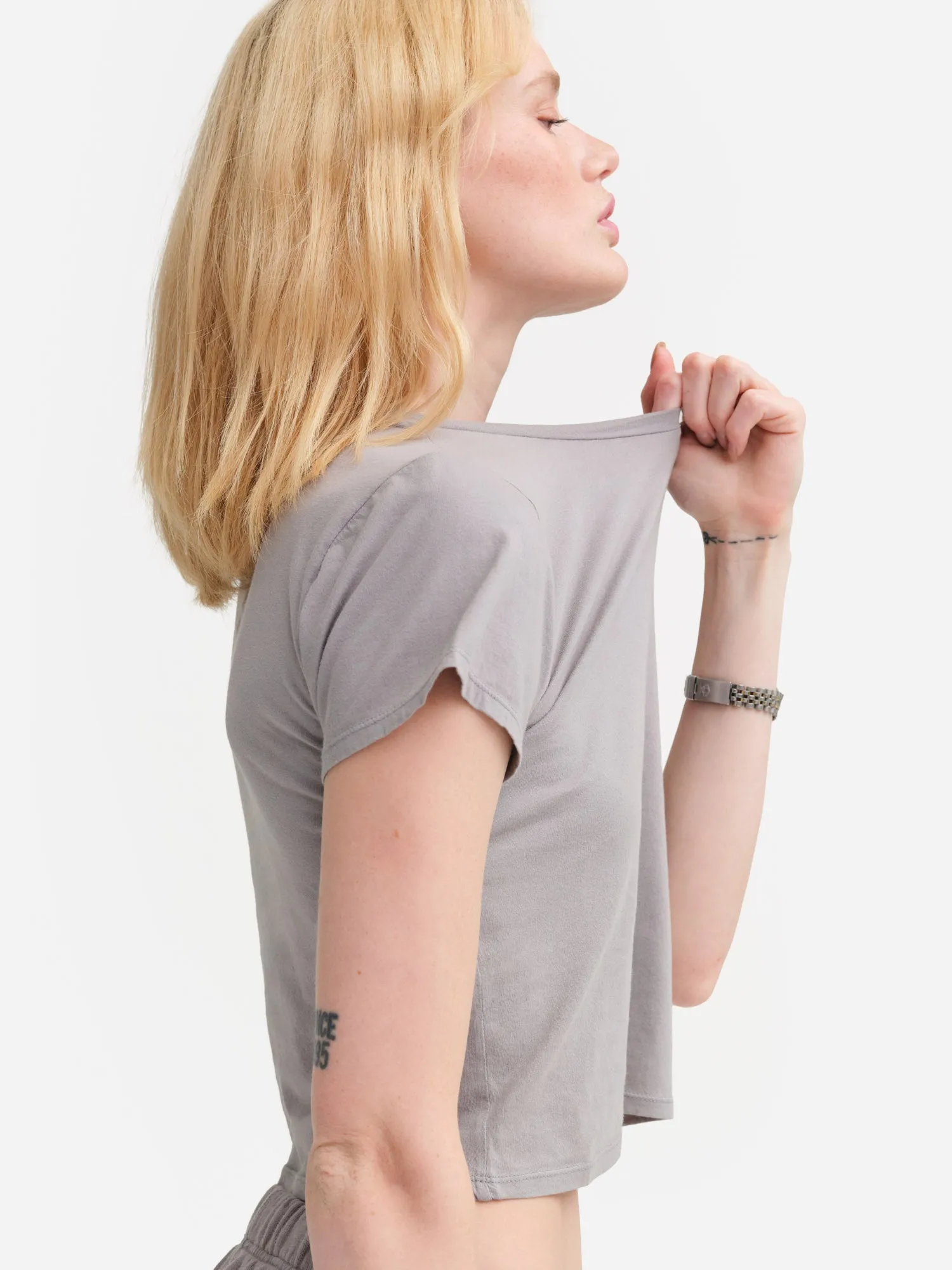 Organic Cotton Shrunken Tee