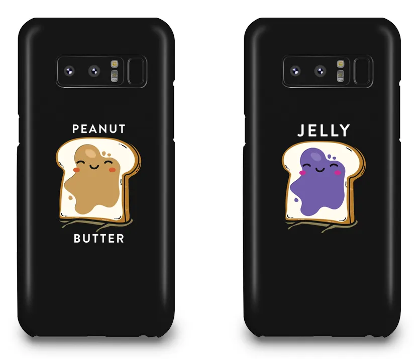 Peanut Butter & Jelly Best Friend - BFF Matching Phone Cases