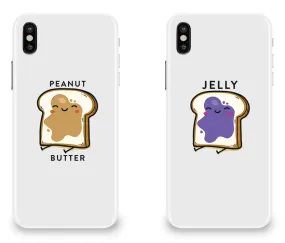 Peanut Butter & Jelly Best Friend - BFF Matching Phone Cases