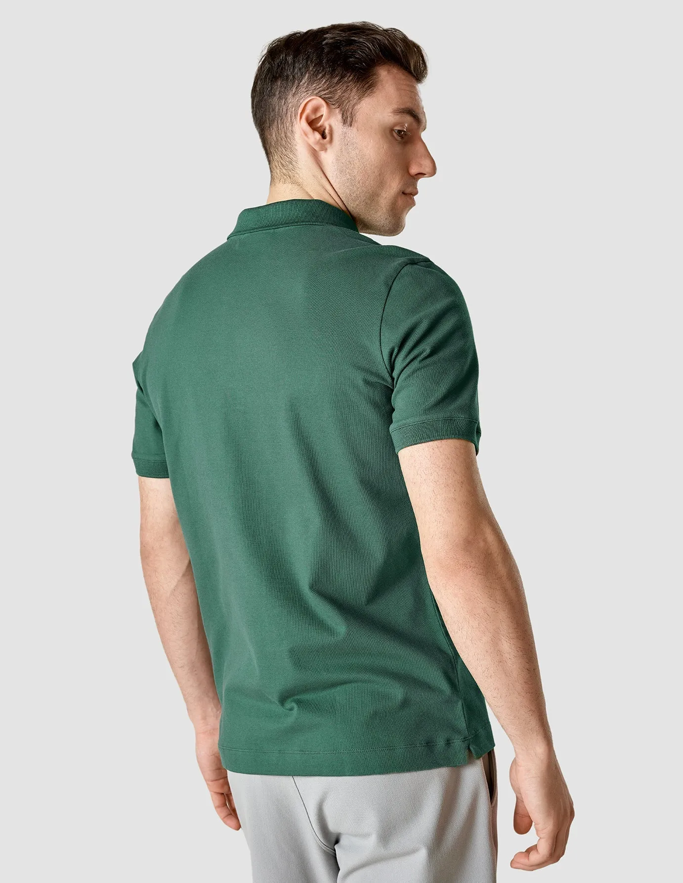 Piquet Polo Shirt Garden Green