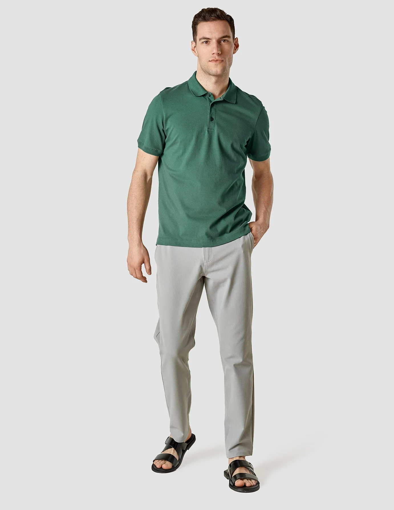 Piquet Polo Shirt Garden Green