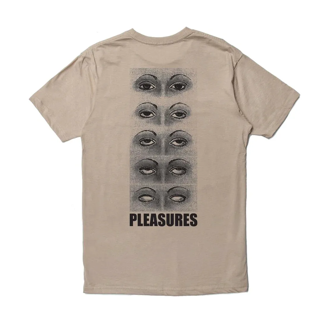 Pleasures Contacts T-Shirt - Sand