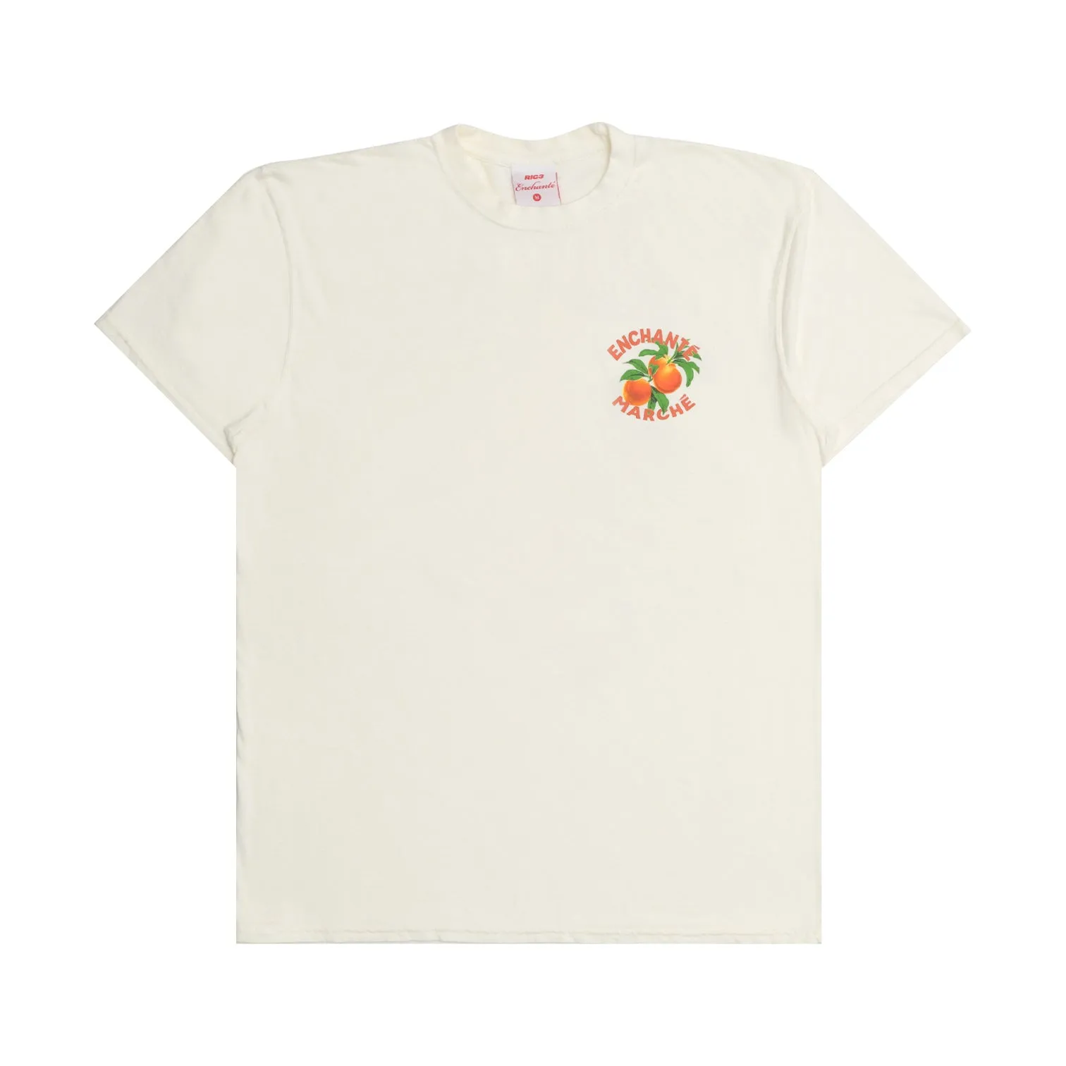 RIC3 Enchante Peach Short Sleeve Tee Creme