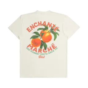 RIC3 Enchante Peach Short Sleeve Tee Creme