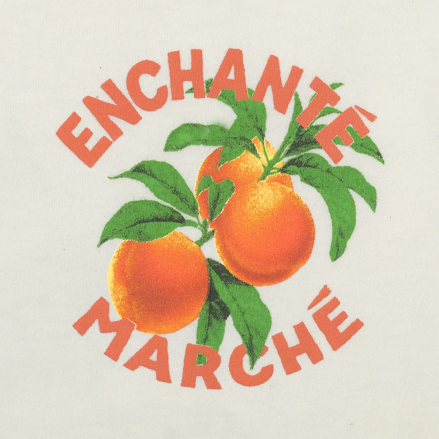 RIC3 Enchante Peach Short Sleeve Tee Creme