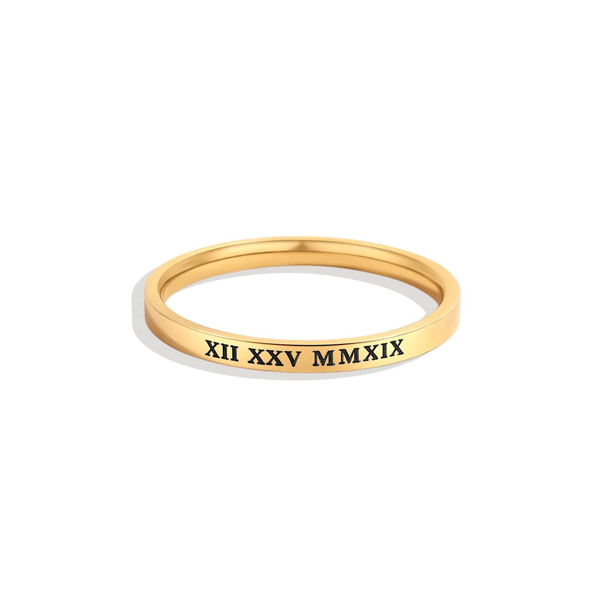 Roman Numerals Ring