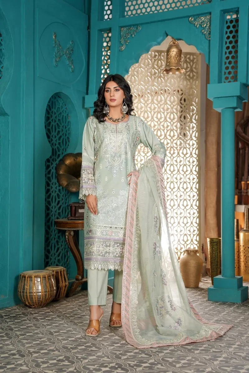 Sajni Embroidered Cotton Pakistani Suit SAJ07