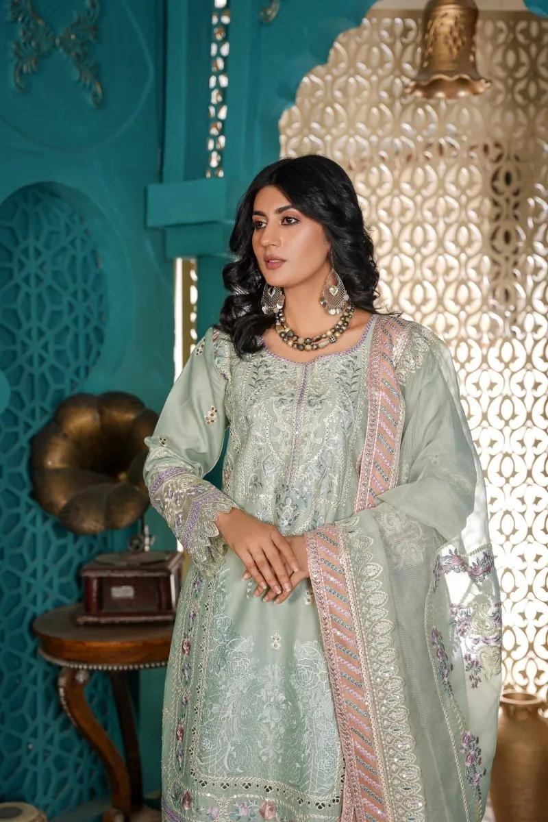 Sajni Embroidered Cotton Pakistani Suit SAJ07