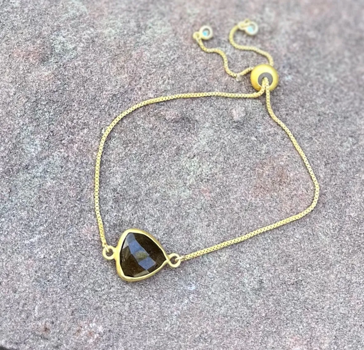 Smokey Topaz  Alchemist Gem Bracelet