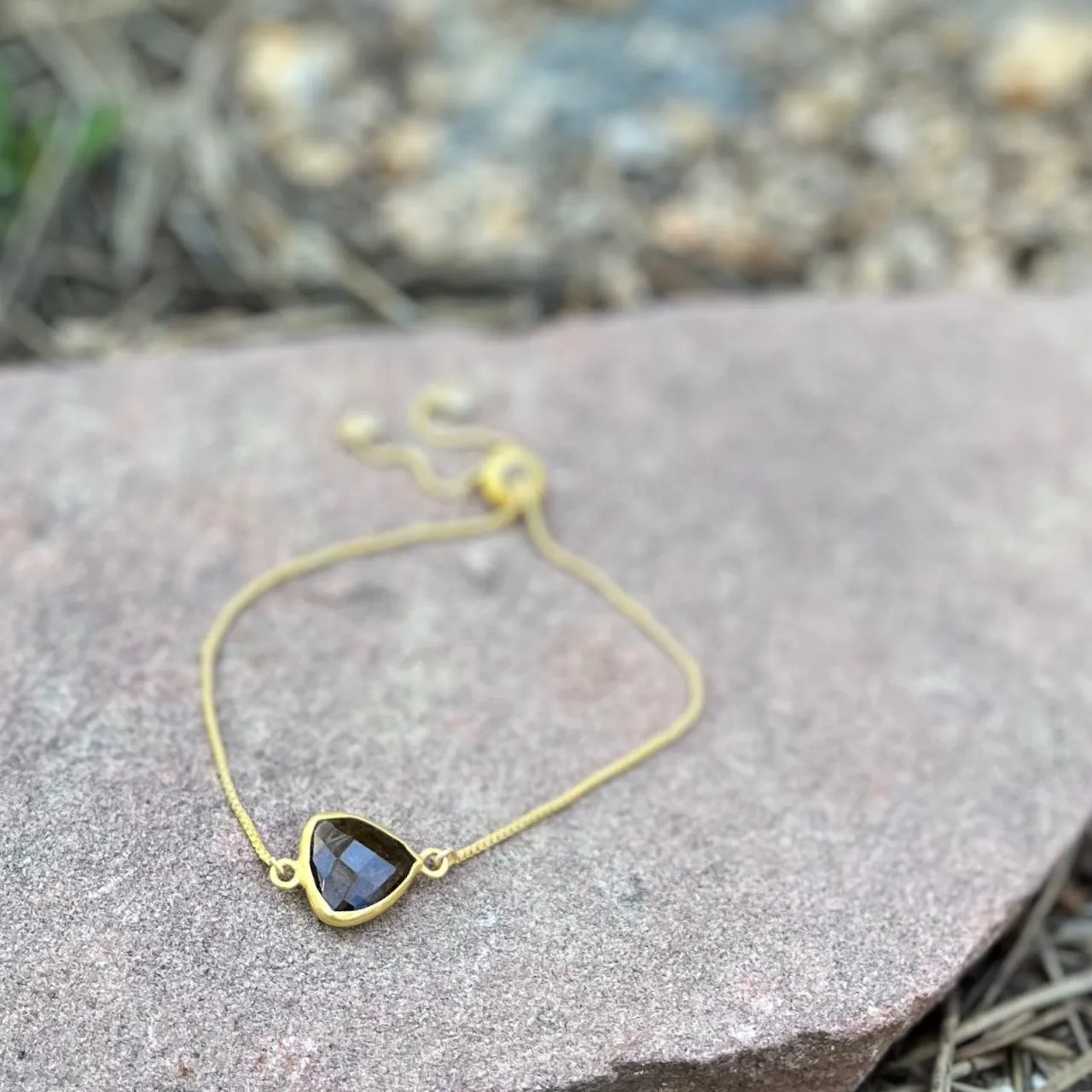 Smokey Topaz  Alchemist Gem Bracelet