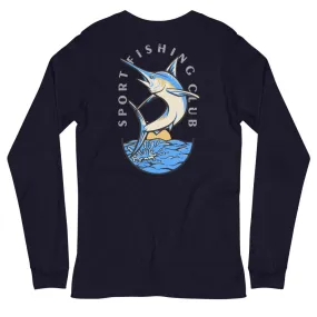 Sports Fishing Club Unisex Long Sleeve Tee