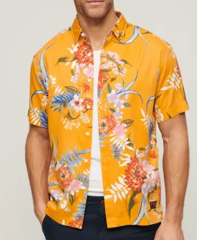 Superdry Anemone Hawaiian Shirt (Yellow)