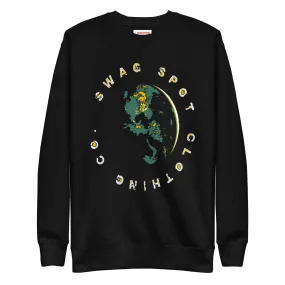 Swag World Green Graphic Unisex Premium Sweatshirt