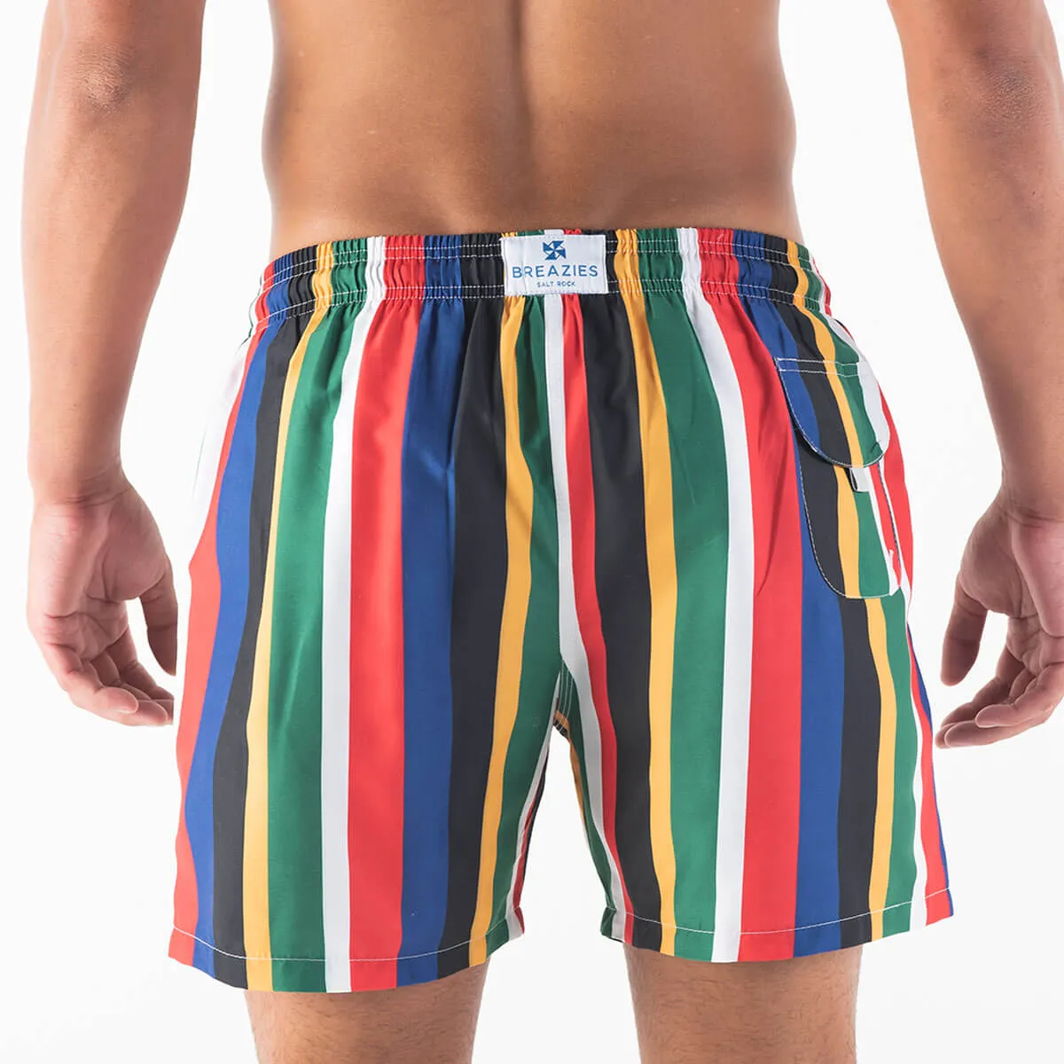 Swim Shorts - Stripes | Mzansi