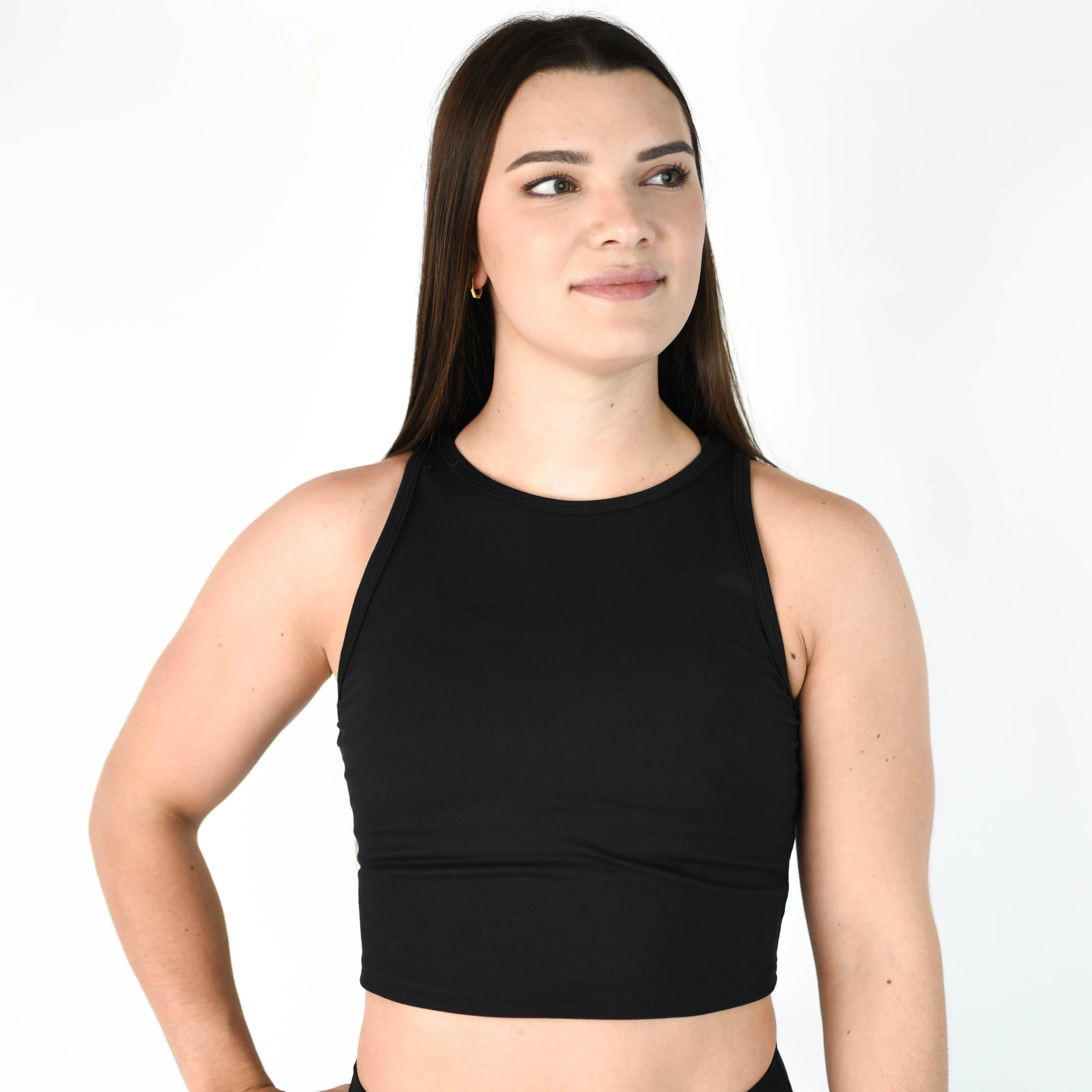 Tempo Crop Tank - Fitted