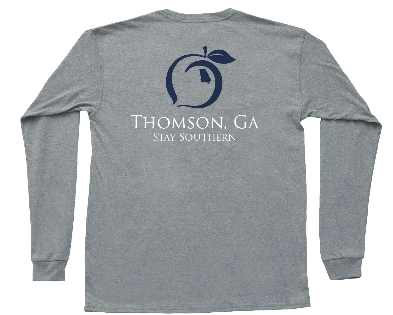 Thomson, GA Hometown Long Sleeve Pocket Tee