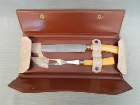 Vintage Bakelite Carving Set