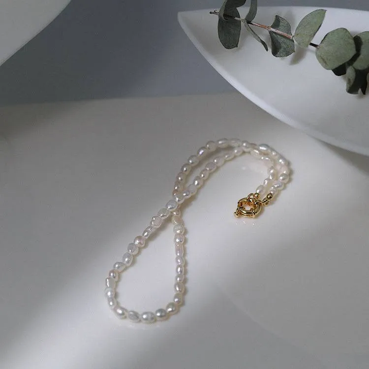 Vintage Baroque Pearl Necklace