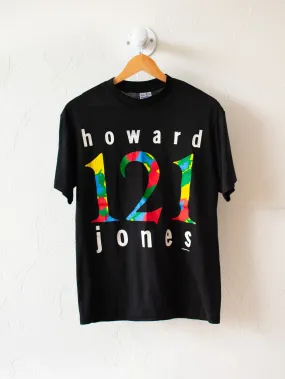 Vintage Howard Jones 121 1987 Tour Tee L