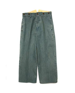 Washed Wabash Denim Trouser