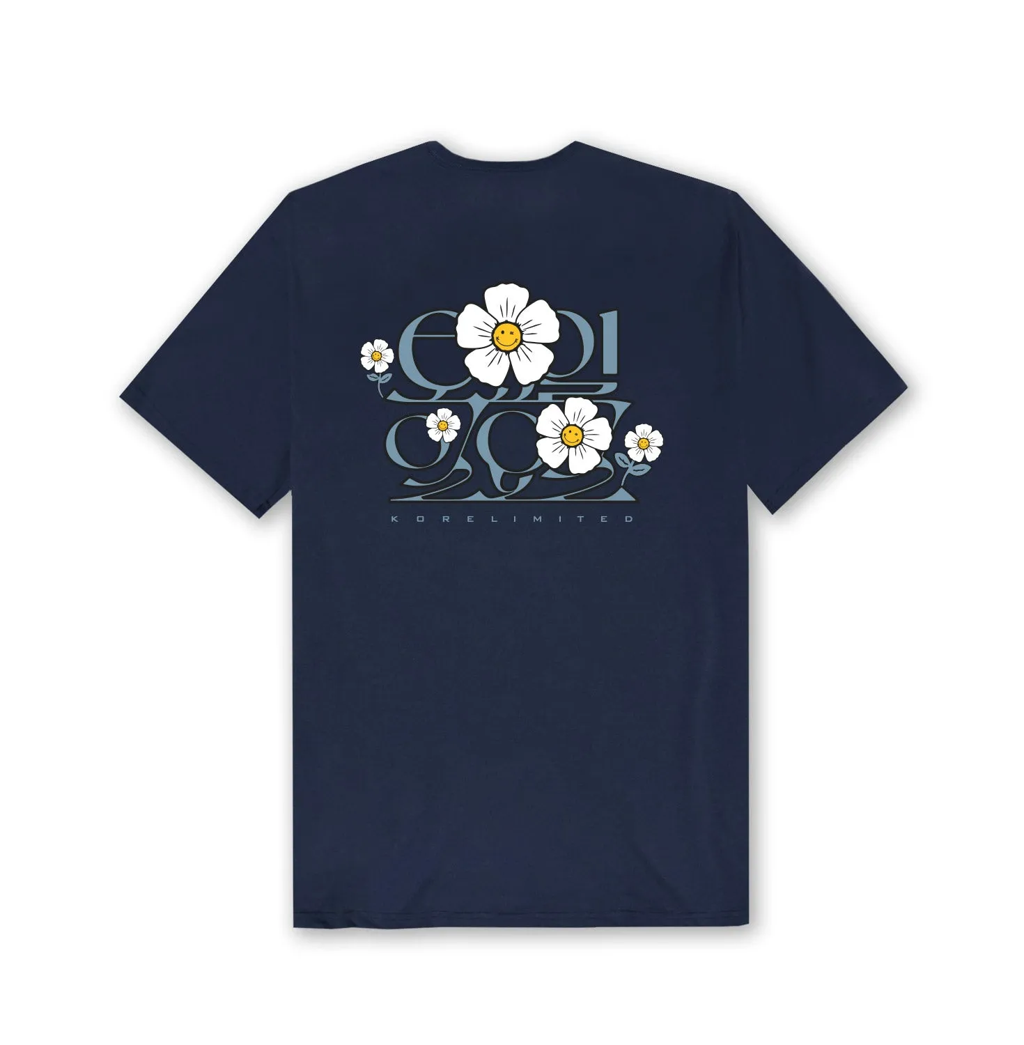 WEEKEND BLOOM TEE (NAVY)