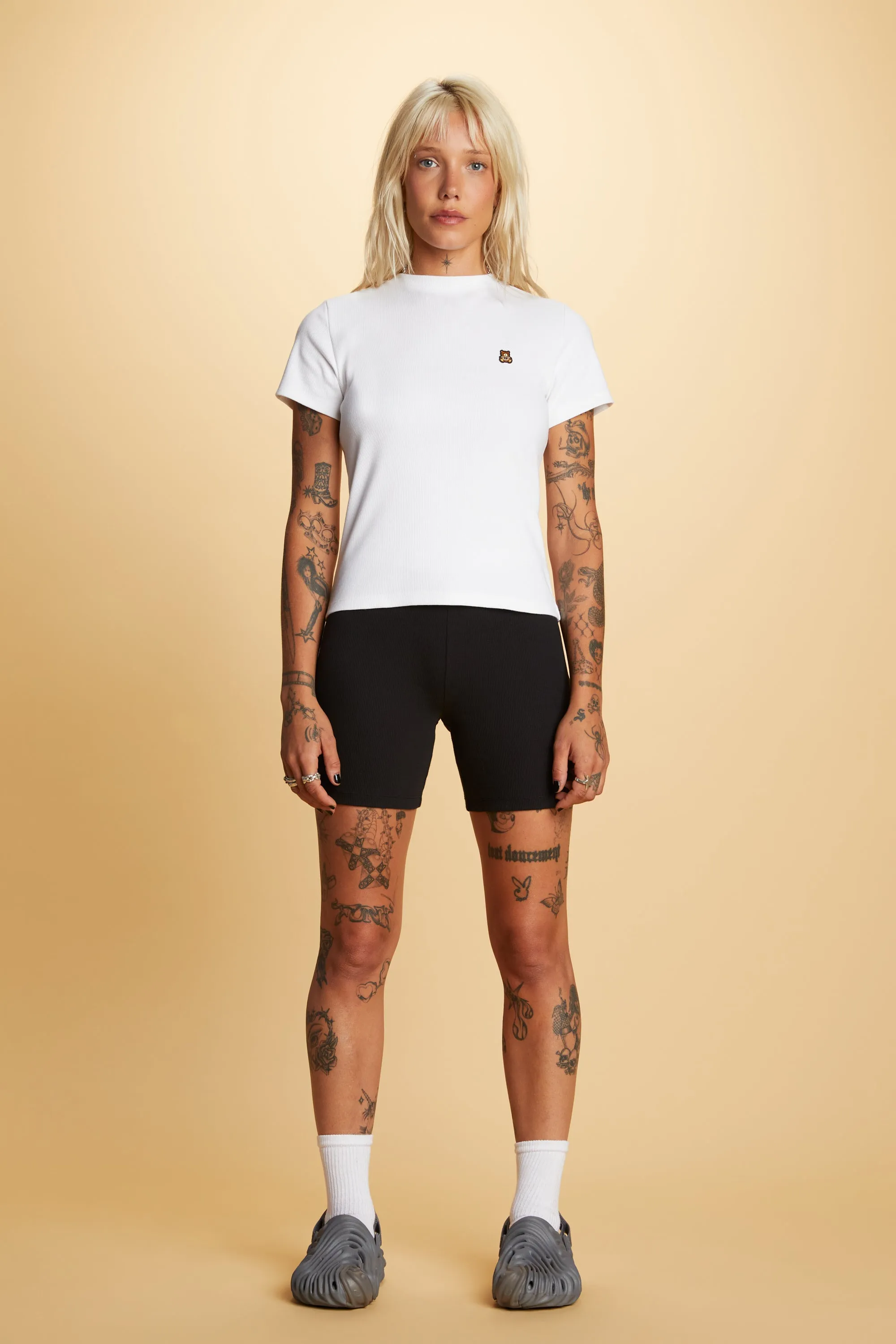 Women's Classic Rib Fitted Tee