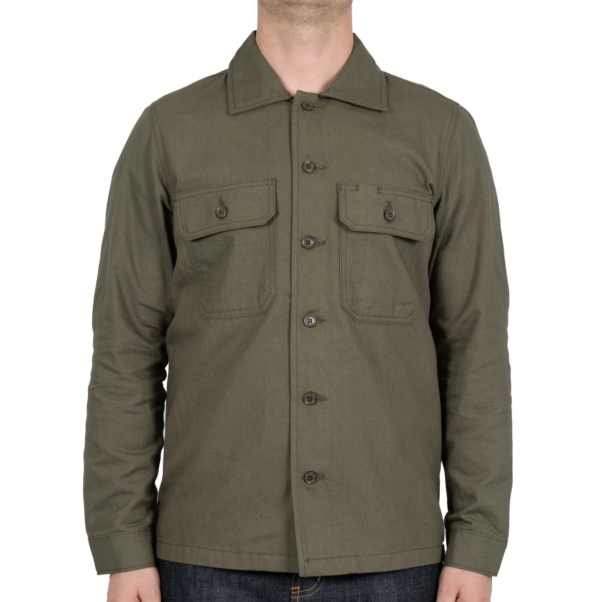 Work Shirt - Green Rinsed Oxford